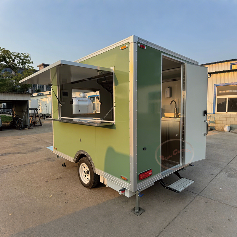 Concession Food Truck Trailer  – обзор и цена Equipment Of Coffee Shop