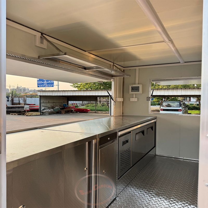 Concession Food Truck Trailer  – обзор и цена Equipment Of Coffee Shop