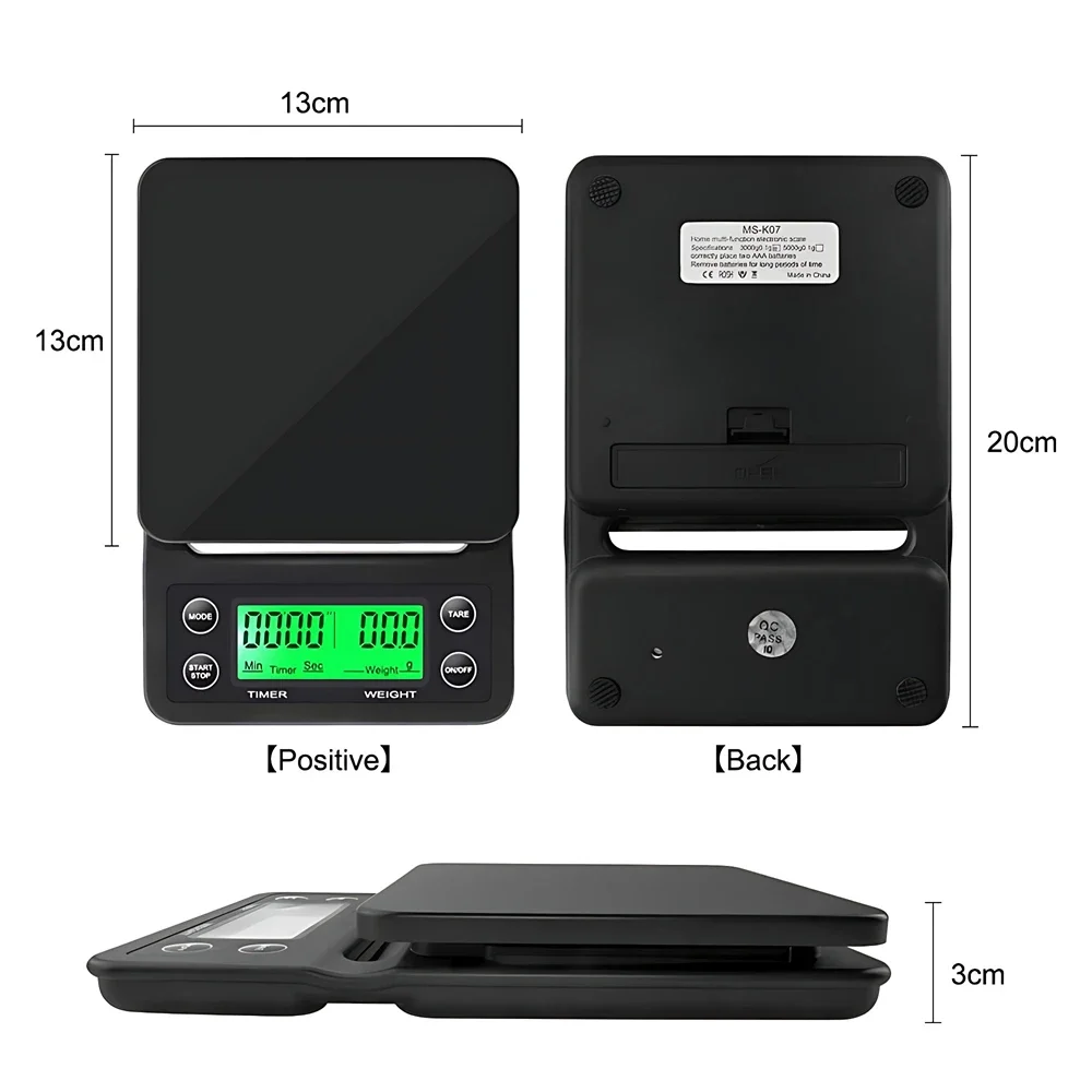 5/3kg LCD Electronic Drip Coff – обзор и цена Scale Drip Timer