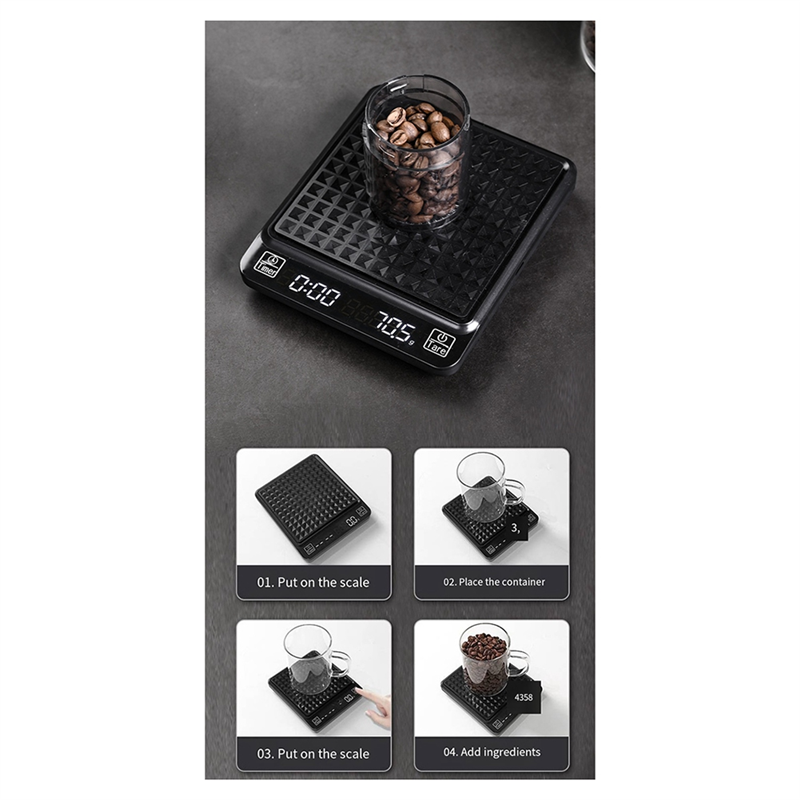 Digital Coffee Scale With Time – обзор и цена Scale Drip Timer