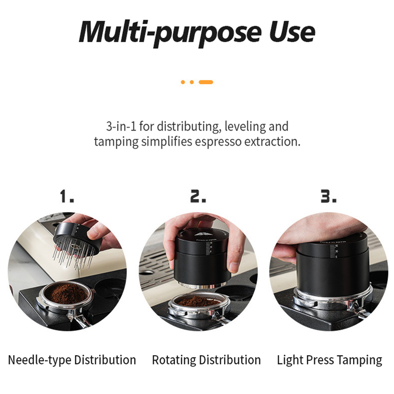 OANKR 2-in-1 Coffee Tamper wit – обзор и цена Coffee Equipment Kit
