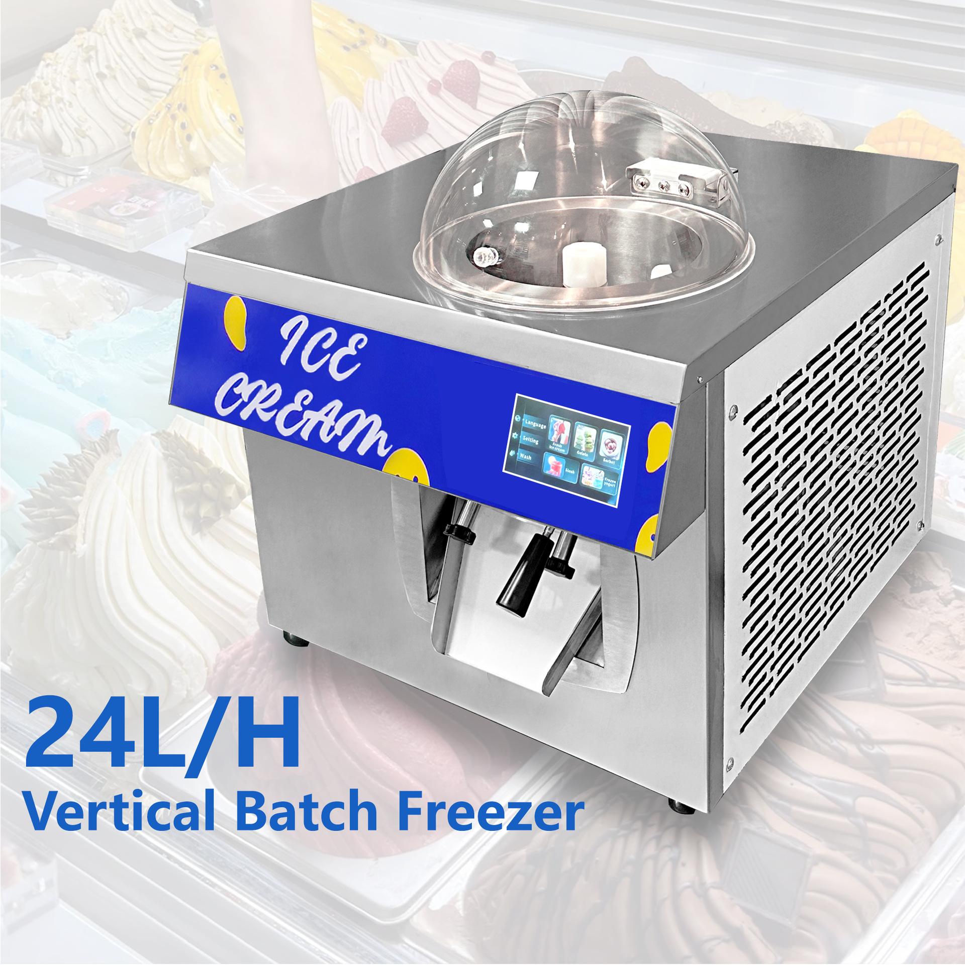 24L/H Ice Cream Machine, Coffe – обзор и цена Equipment Of Coffee Shop