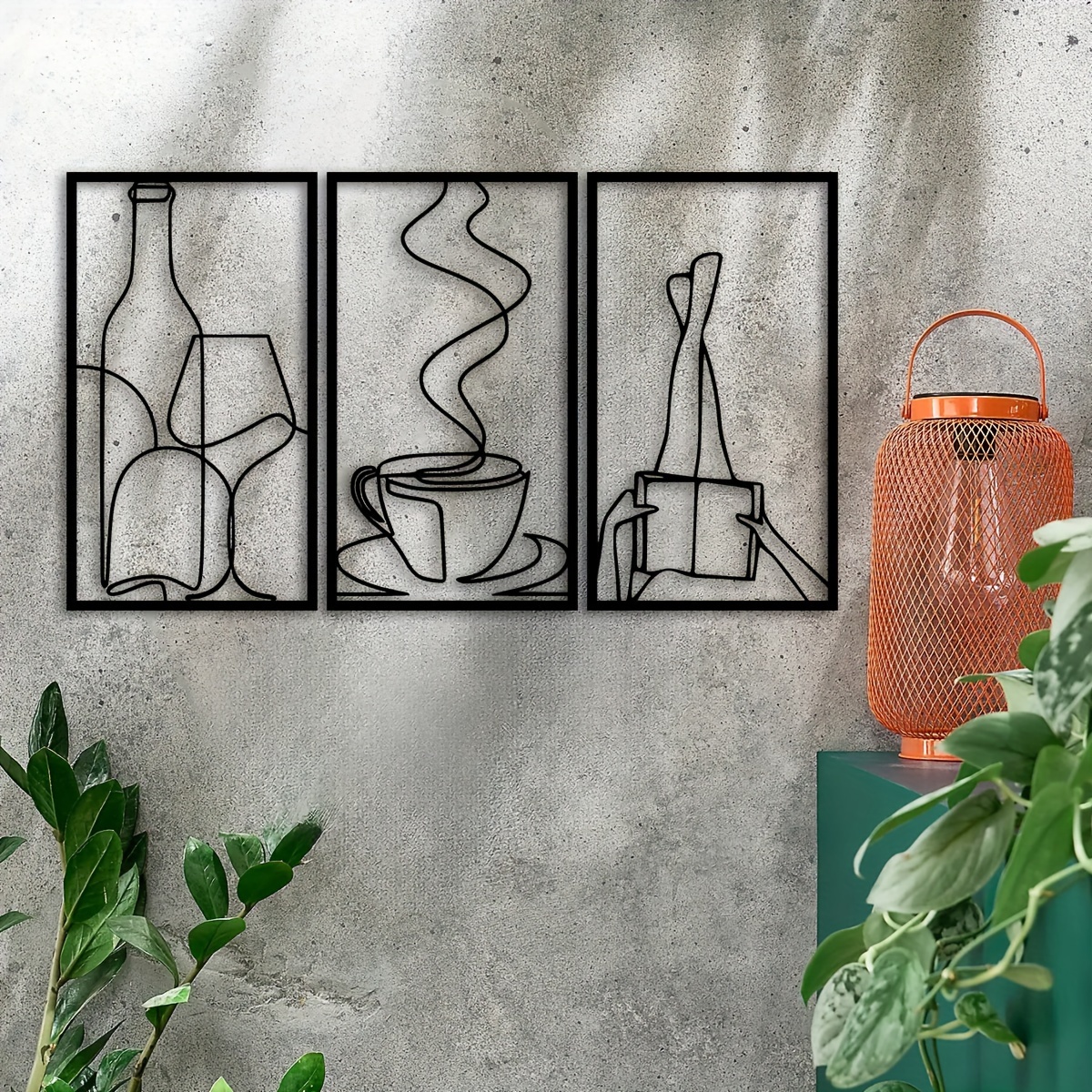 A Set of Three Stylish Metal W – обзор и цена Coffee X