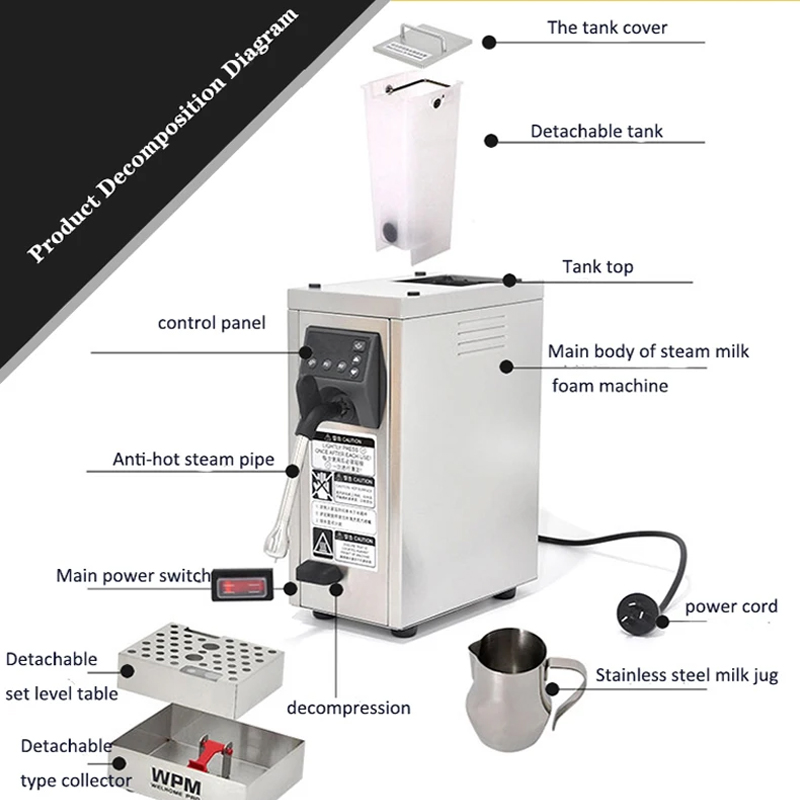 Boiling Water Machine Milk Bub – обзор и цена Equipment Of Coffee Shop