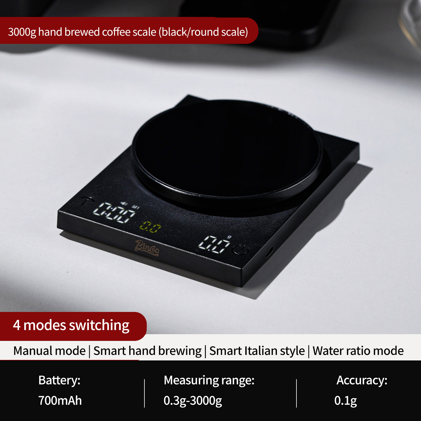 BINCOO Digital Coffee Scale 0. – обзор и цена Scale Drip Timer