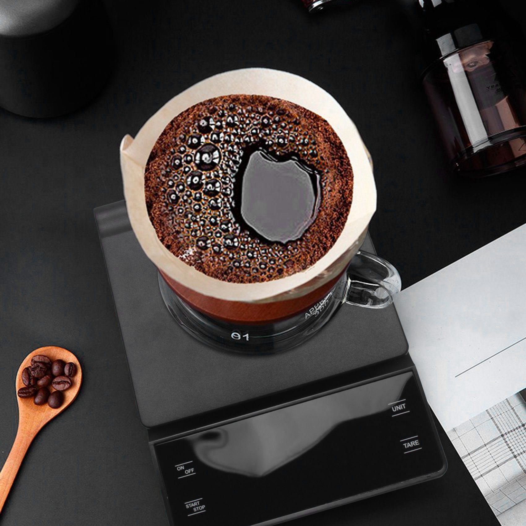 SEWS-Coffee Scale With Timer 3 – обзор и цена Scale Drip Timer