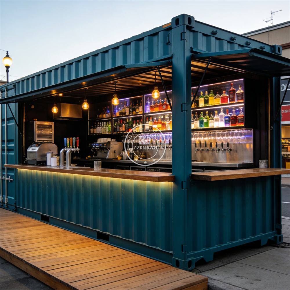 Modular Portable Container Bar – обзор и цена Equipment Of Coffee Shop