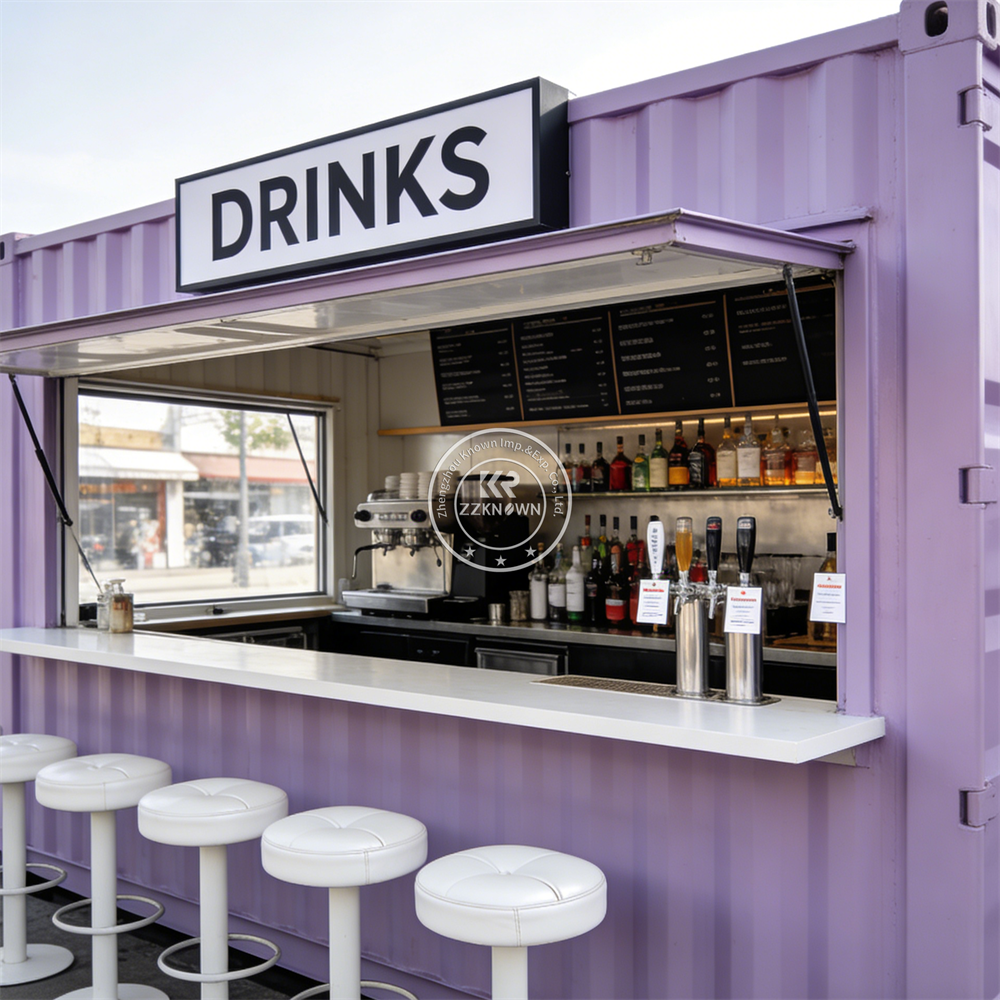 Modular Portable Container Bar – обзор и цена Equipment Of Coffee Shop