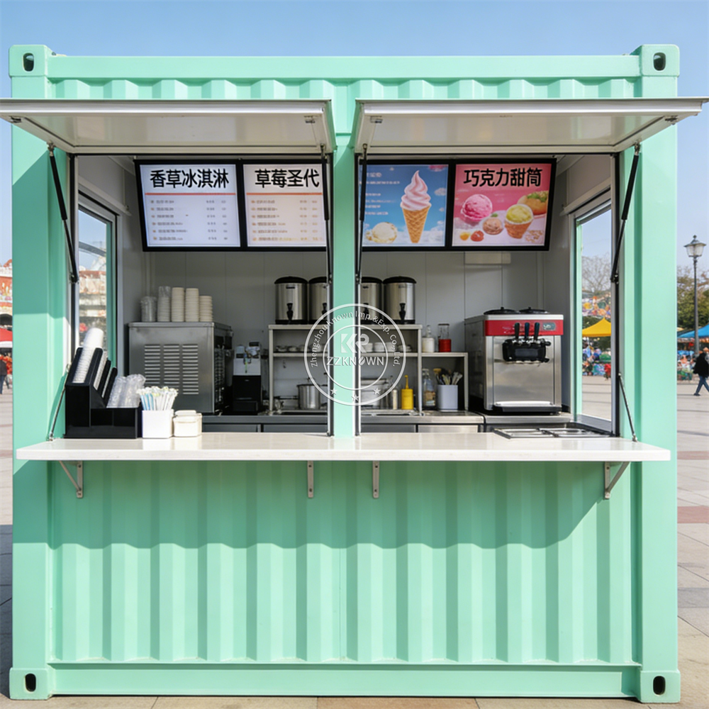 Modular Portable Container Bar – обзор и цена Equipment Of Coffee Shop