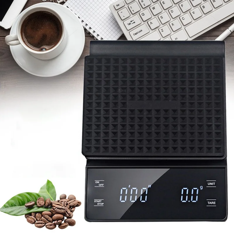 3kg/0.1g Coffee Scale with Tim – обзор и цена Scale Drip Timer