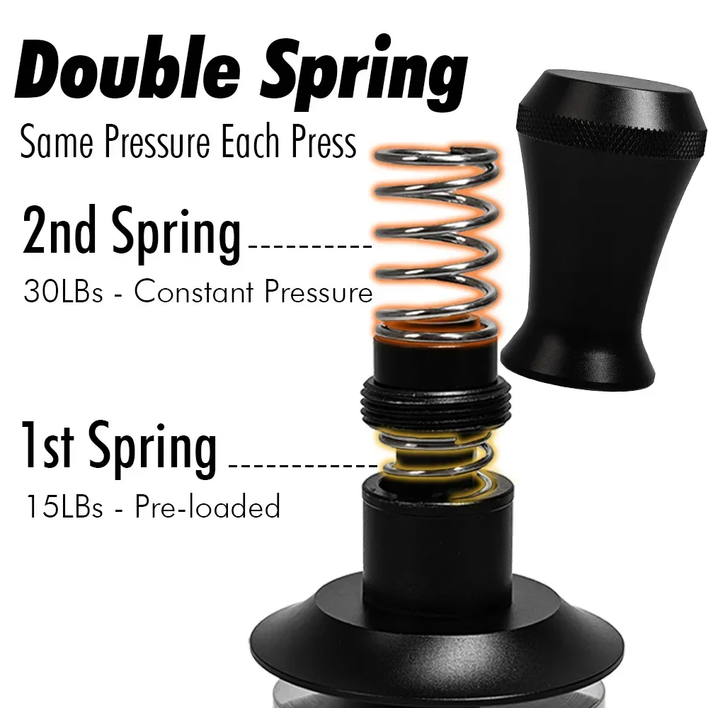Coffee Tamper 51mm Double Spri – обзор и цена Coffee Equipment Kit